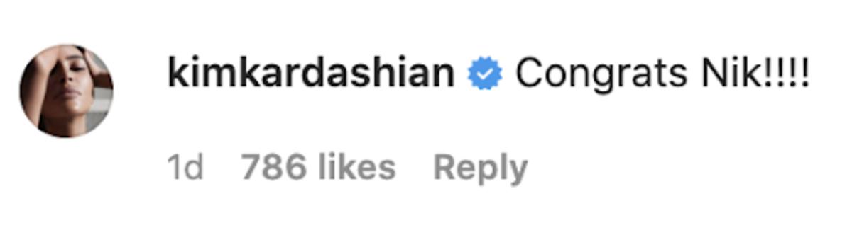 kim k comment